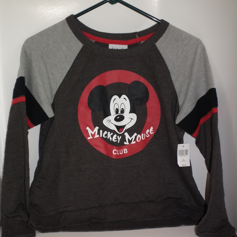 Mickey Mouse Club long sleeve shirt-XS
